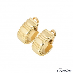 Cartier Yellow Gold Baignoire Earrings